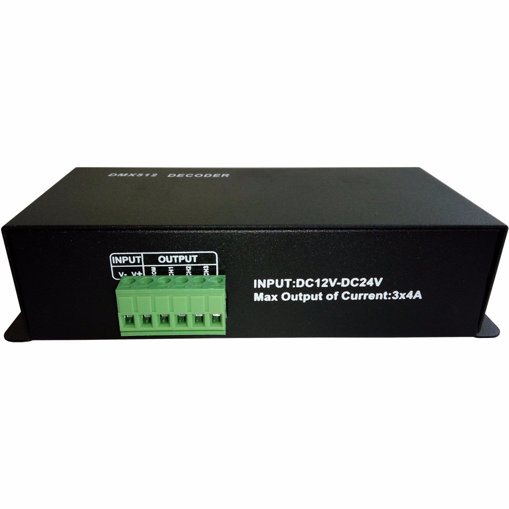DC12V~24V DMX512 rgb decoder three channels,each max 4A,constant voltage RGB decoder DMX512 protocol.For RGB LED strip light DC12V~24V DMX512 rgb decoder three channels,each max 4A,constant voltage RGB decoder DMX512 protocol.For RGB LED strip light